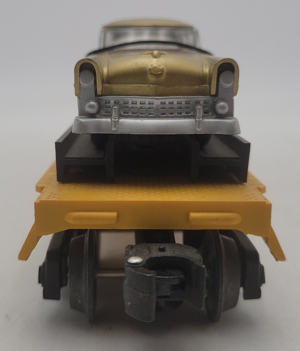 Lionel 6-19423 O Gauge Lionel Circle-L Racing Flatcar with Stock Car Load #6424 EX/Box