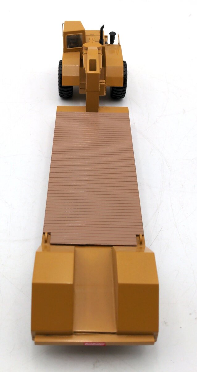 Sword Models 631E CAT Wheel Tractor w/ Added Lowboy Trailer VG