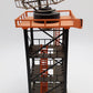 Lionel 197 Vintage O Rotating Radar Antenna with Orange Platform VG