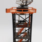 Lionel 197 Vintage O Rotating Radar Antenna with Orange Platform VG