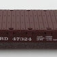 Atlas 38101 N Scale Seaboard Air Line 50' Flatcar with Stakes #74324 LN/Box