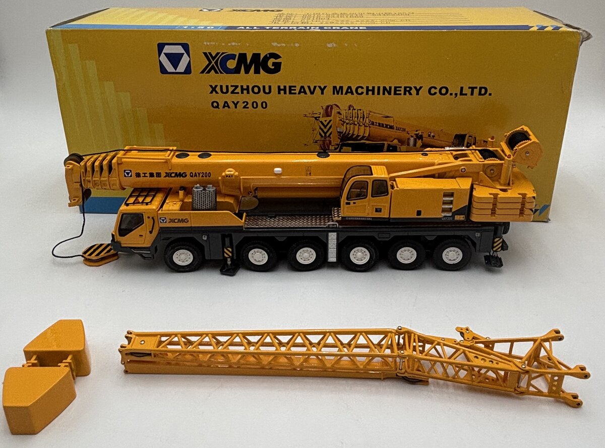 XCMG 1:50 Xuzhou QAY200 All Terrain Crane Truck LN/Box