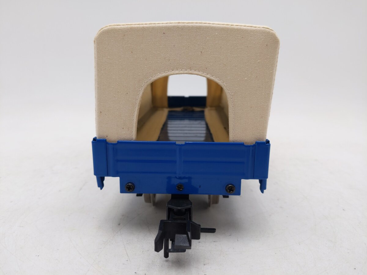 Marklin 54756 G Scale Fuller Warren Low side Gondola W/ Tarp Cover #21456 EX/Box