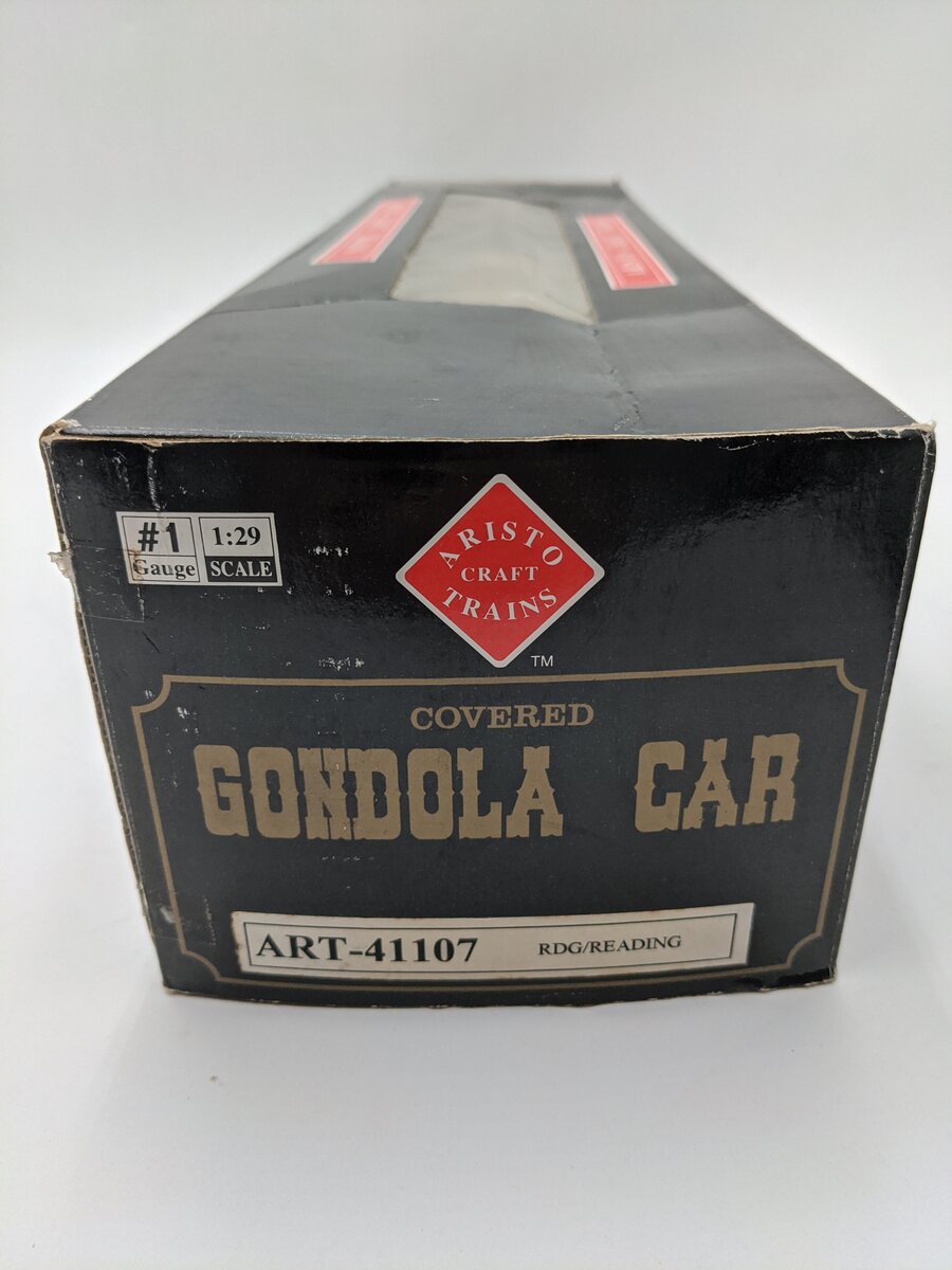 Aristo-Craft 41107 G Gauge Reading Covered Gondola EX/Box