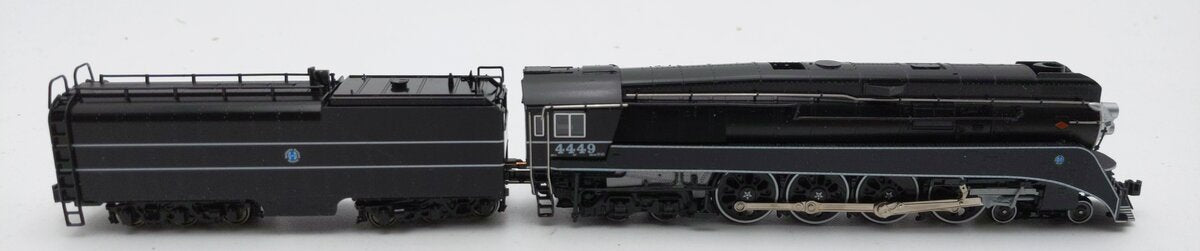 Kato 126-0312 N BNSF Excursion 4-8-4 GS-4 Black #4449 EX/Box