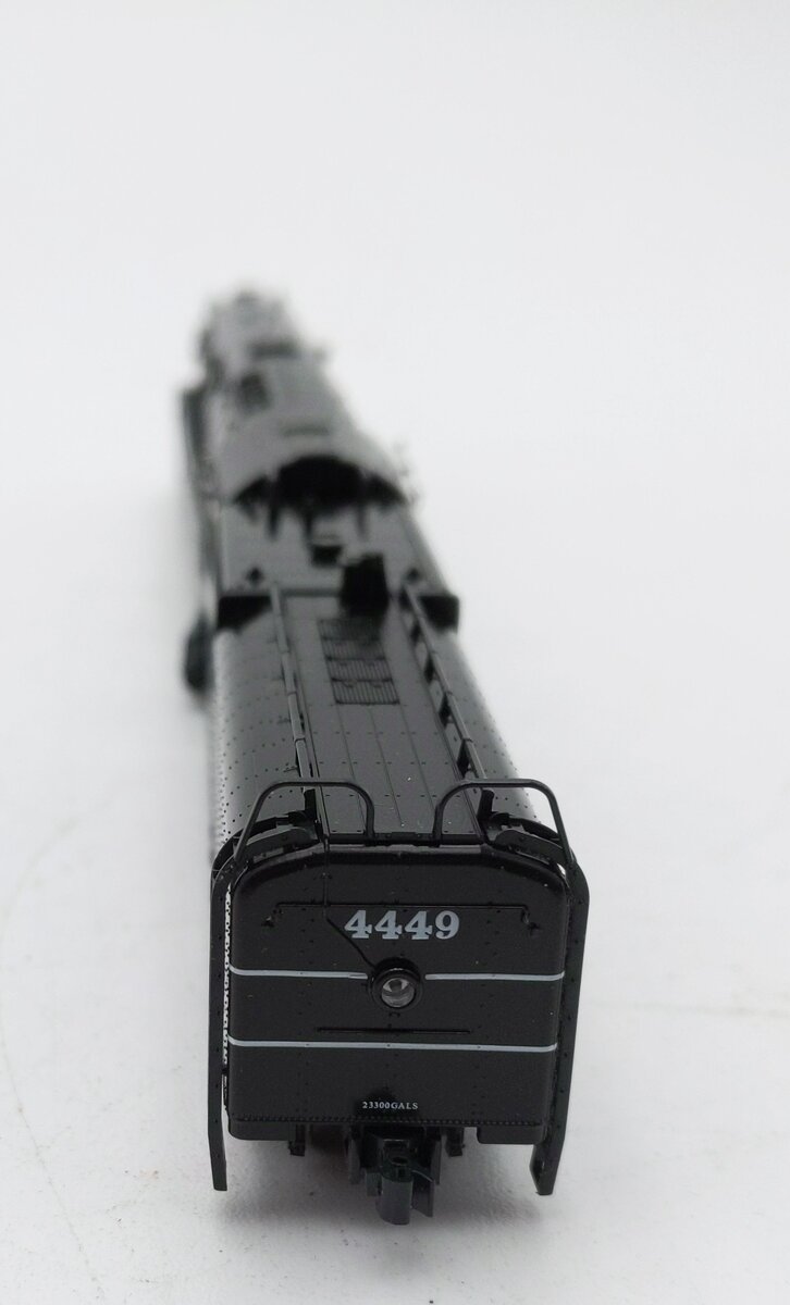 Kato 126-0312 N BNSF Excursion 4-8-4 GS-4 Black #4449 EX/Box