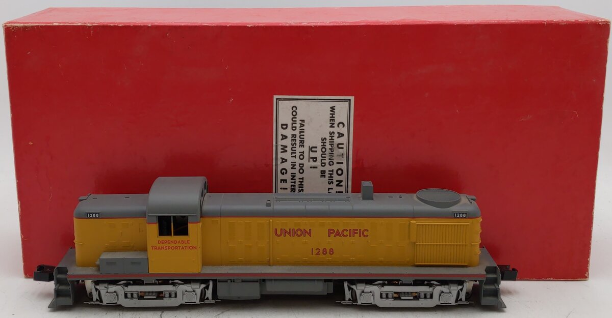 Weaver 5512 O Union Pacific Alco RS-3 Diesel Locomotive #1288 - 3-Rail EX/Box