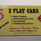 Aristo-Craft 46403T G Southern Pacific Bulkhead Flat Car - Plastic Wheels EX/Box