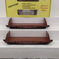 Aristo-Craft 46403T G Southern Pacific Bulkhead Flat Car - Plastic Wheels