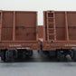Aristo-Craft 46403T G Southern Pacific Bulkhead Flat Car - Plastic Wheels EX/Box