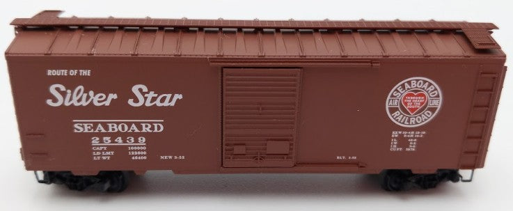 Micro-Trains 02000650 N Scale Seaboard Air Line 40' Single Door Boxcar #25439 EX/Box
