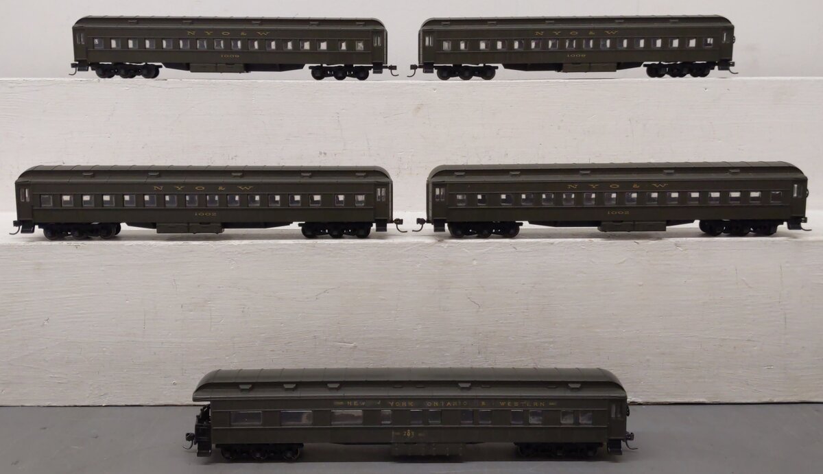 HO Scale New York Ontario & Western Passenger Cars [5] EX