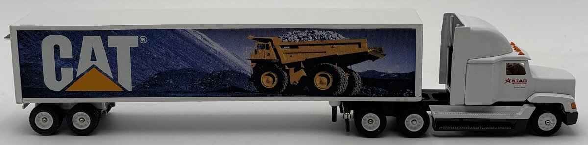 Winross 1:50 Scale Diecast CAT Dump Truck Trailer & Semi Tractor LN/Box