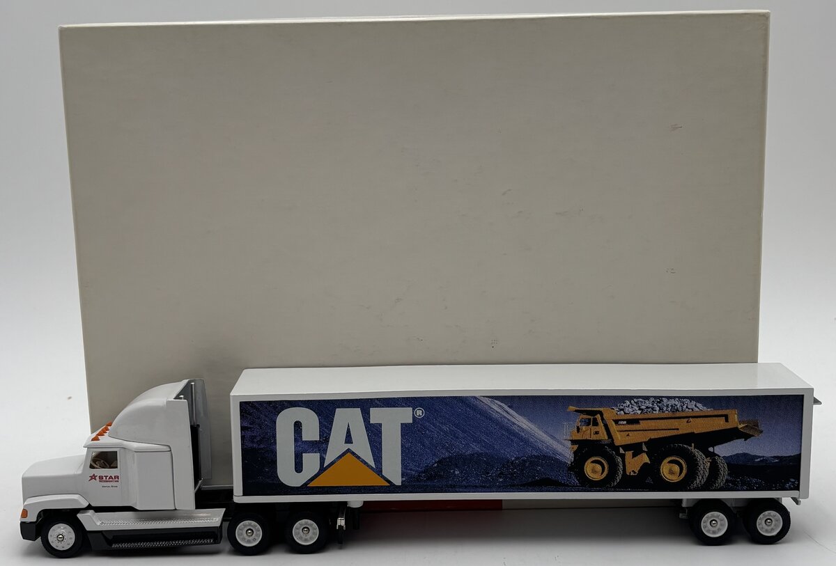 Winross 1:50 Scale Diecast CAT Dump Truck Trailer & Semi Tractor LN/Box
