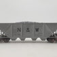 Lionel 6-19328 O Norfolk & Western 4-Bay Weathered Hopper w/Coal Load #6446-4 VG/Box