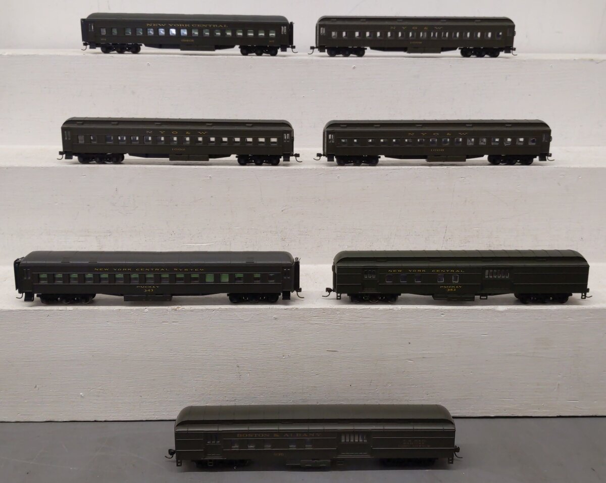 HO Scale Boston & Albany, NYO&W, and NYC Passenger Cars [7] VG