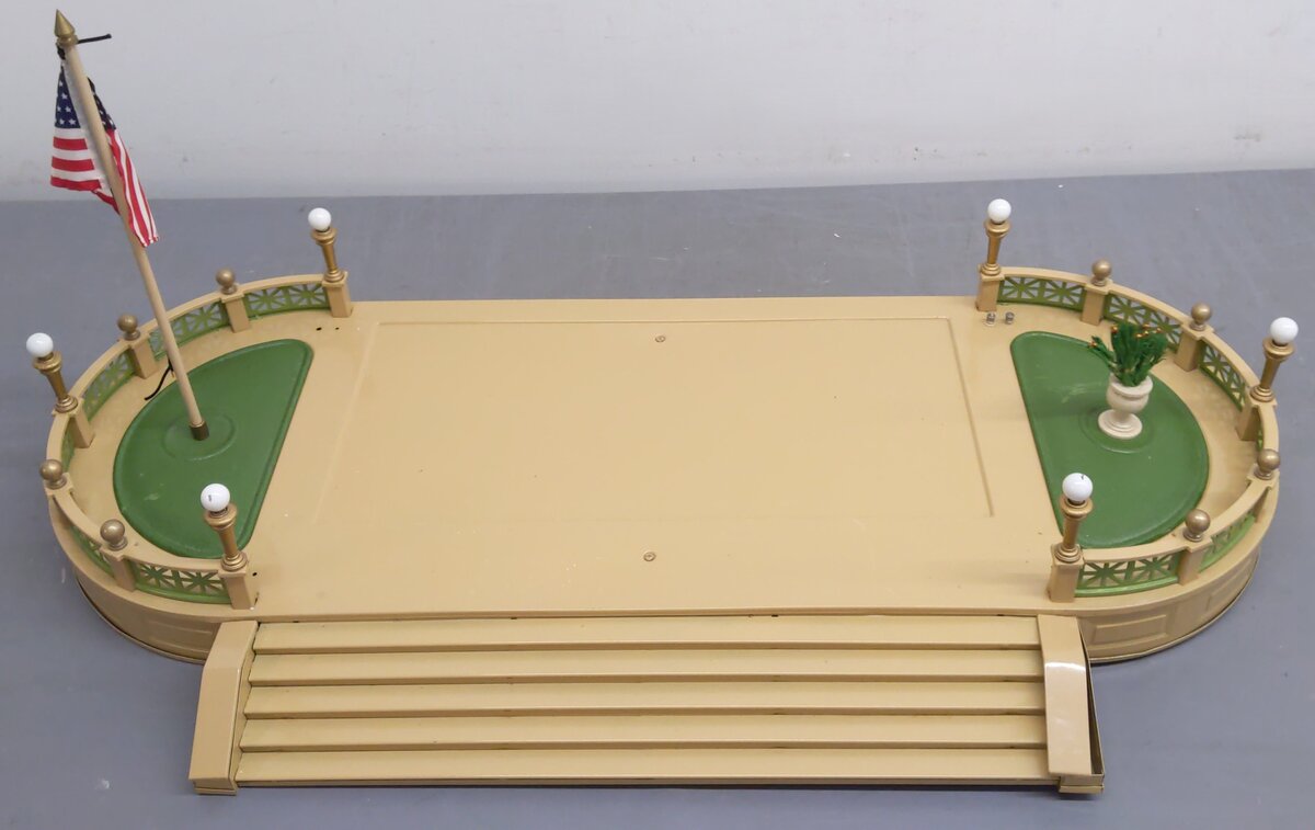 T-Reproductions 129-B Standard Gauge Tinplate Station Terrace EX/Box