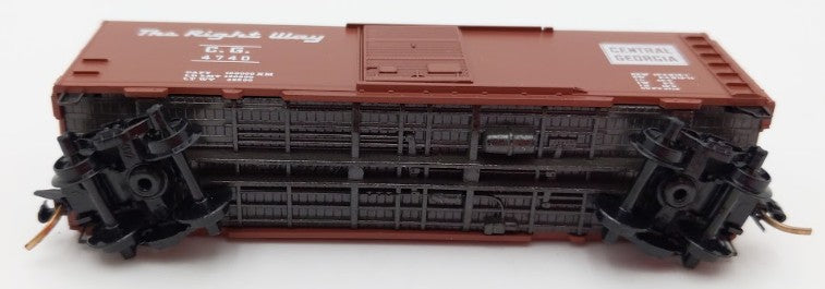 Micro-Trains 02000920 N Central Georgia 40' Standard Single Door Boxcar #4740 LN/Box