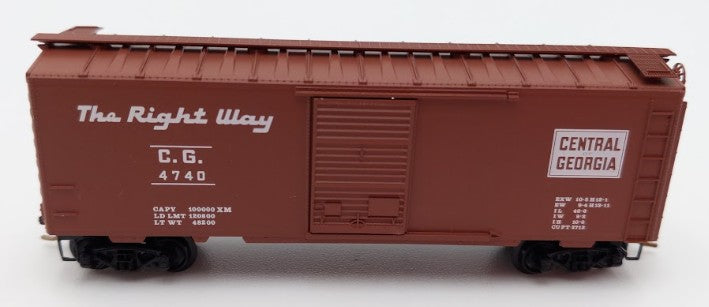 Micro-Trains 02000920 N Central Georgia 40' Standard Single Door Boxcar #4740 LN/Box