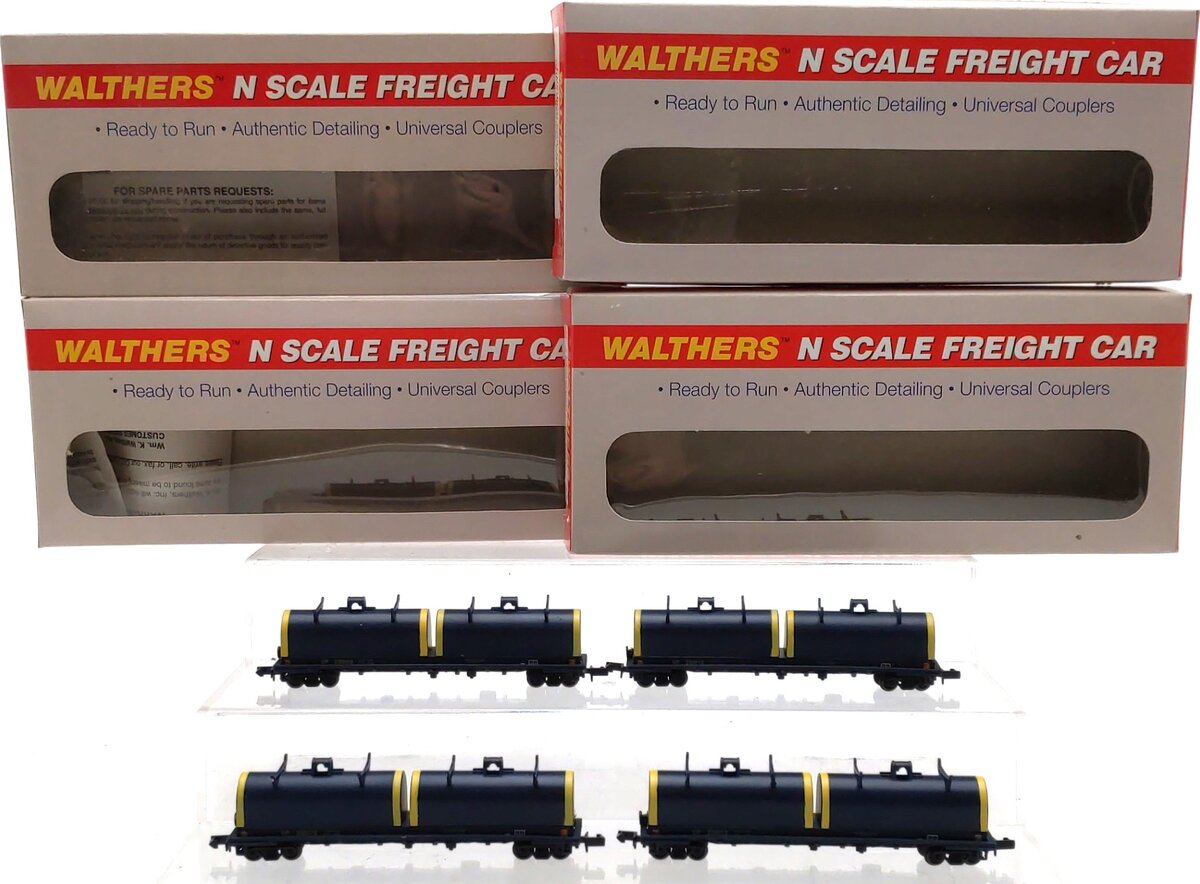 Walthers 932-8252 N Scale Union Pacific Cushion Coil Cars [4] LN/Box