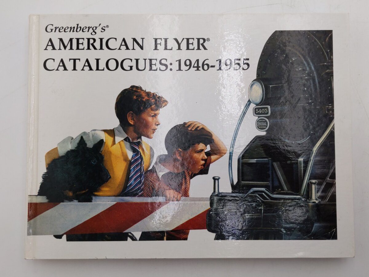 Greenberg's American Flyer S-Gauge Operating & Repair Manual 2nd Ed. Hardcover EX