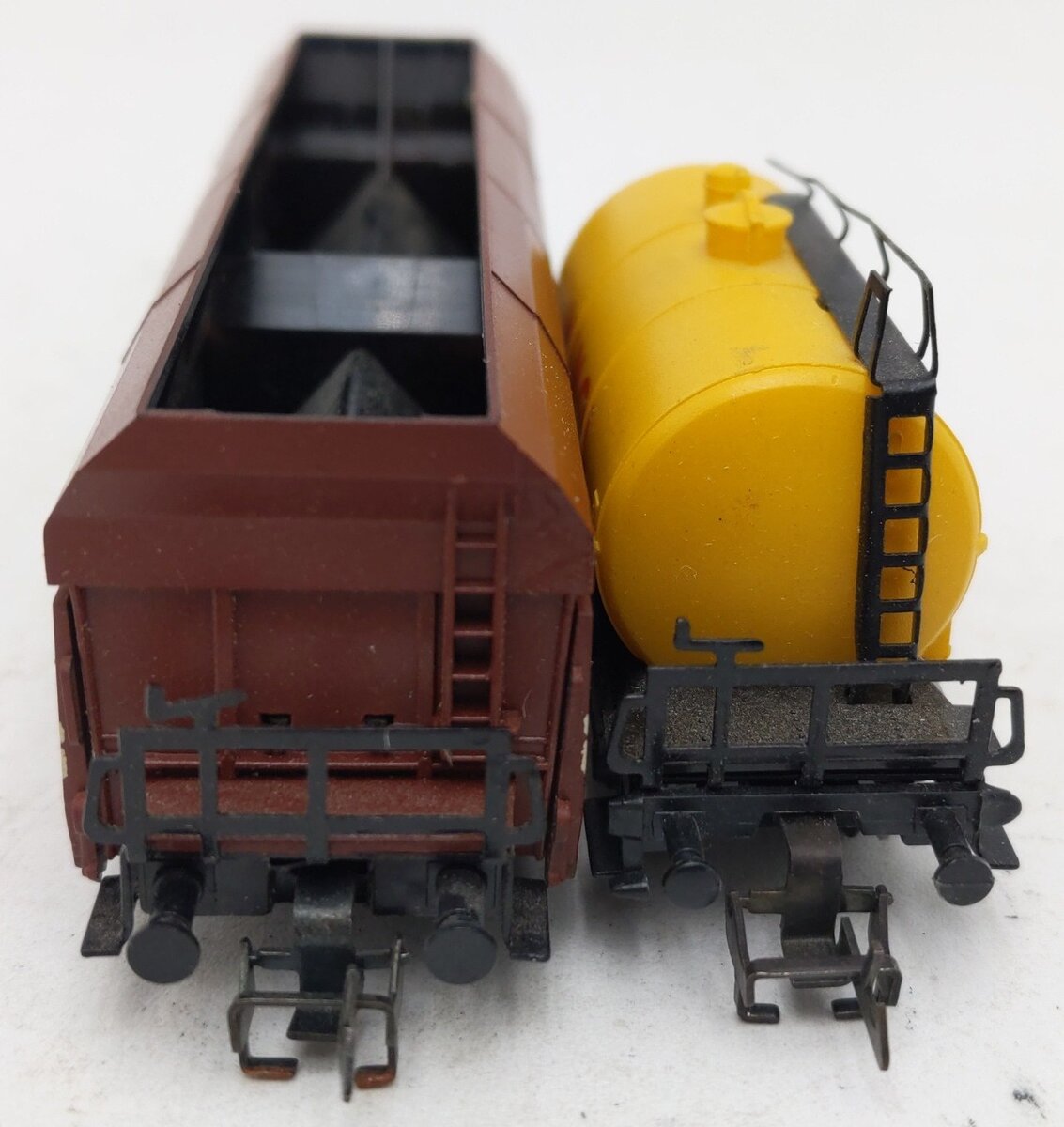 Zeuke & Wegwerth TT Minol 2-axle Tank Wagon & Self-Unloading Hopper EX/Box