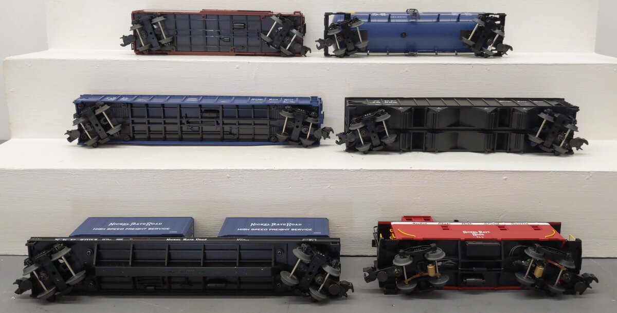 MTH 20-90002 O Nickel Plate Road Premier Freight Car Set (Set of 6) LN/Box