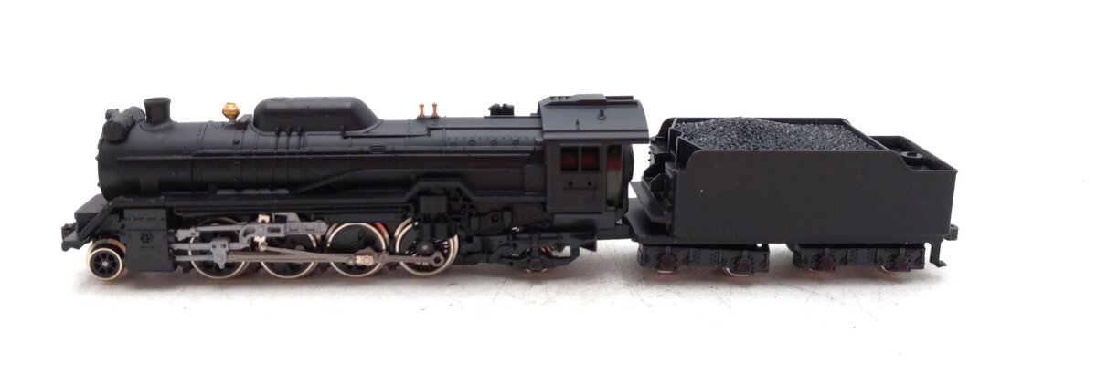 Kato 2006-1 N Undecorated 2-8-2 Steam Locomotive & Tender LN/Box