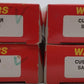 Walthers 932-8254 N Scale Santa Fe Cushion Coil Cars [4] LN/Box