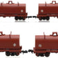 Walthers 932-8254 N Scale Santa Fe Cushion Coil Cars [4] LN/Box
