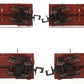 Walthers 932-8254 N Scale Santa Fe Cushion Coil Cars [4] LN/Box