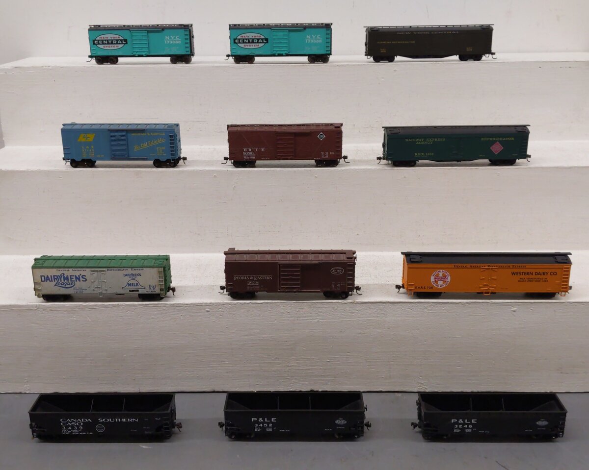 Mantua, Varney & Other HO Scale Freight Cars [12] VG