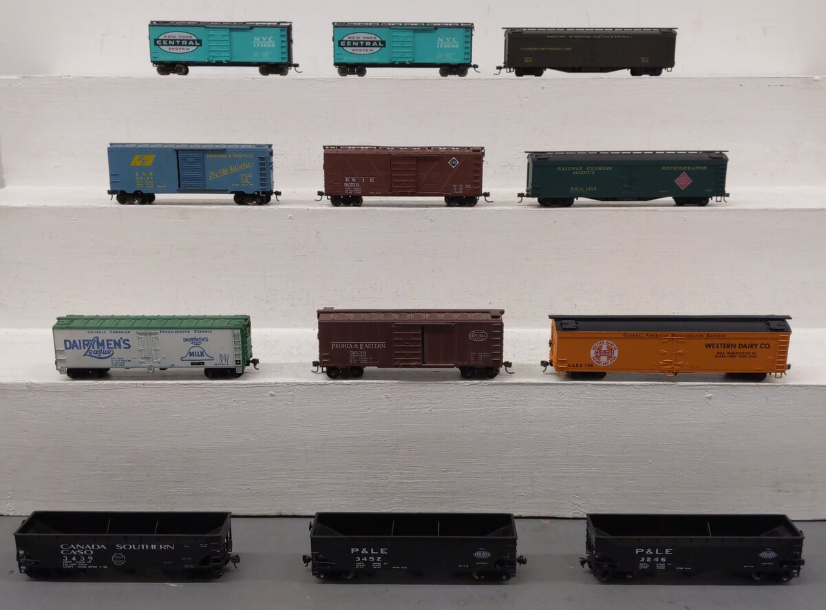 Mantua, Varney & Other HO Scale Freight Cars [12] VG
