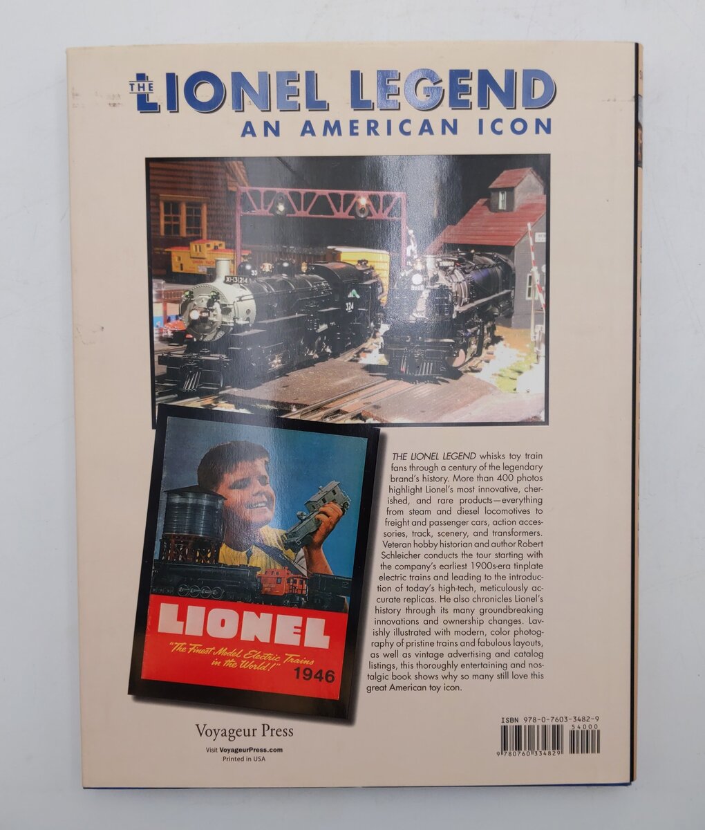 The Lionel Legend: An American Icon Hardcover Book By Robert Schleicher EX
