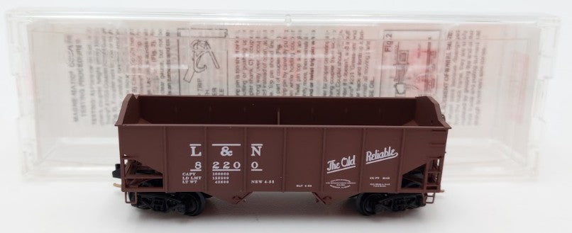 Micro-Trains 08900010 N Scale Louisville & Nashville 33' Twin Bay Hoppers #82200 LN/Box