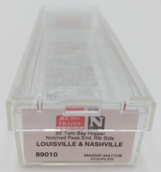 Micro-Trains 08900010 N Scale Louisville & Nashville 33' Twin Bay Hoppers #82200 LN/Box