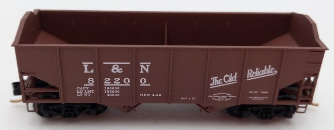 Micro-Trains 08900010 N Scale Louisville & Nashville 33' Twin Bay Hoppers #82200 LN/Box