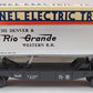 Lionel 6-16374 O Gauge Denver & Rio Grande Western Flatcar with Trailer EX/Box