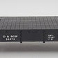Lionel 6-16374 O Gauge Denver & Rio Grande Western Flatcar with Trailer EX/Box