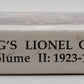 Greenberg's Lionel Catalogues Vol.II Hardcover Book By Bruce C. Greenberg Ph.D VG
