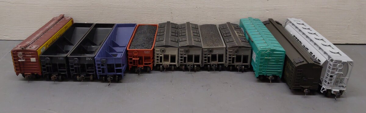 Atlas, Mantua, Varney & Other HO Scale Freight Cars [12] VG