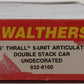 Walthers 932-8100 N Undecorated 305' Thrall 5-Unit Double Stack Car LN/Box