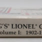 Greenberg's Lionel Catalogue Book 1902-1922 Vol.1 By Bruce C. Greenberg Ph.D VG