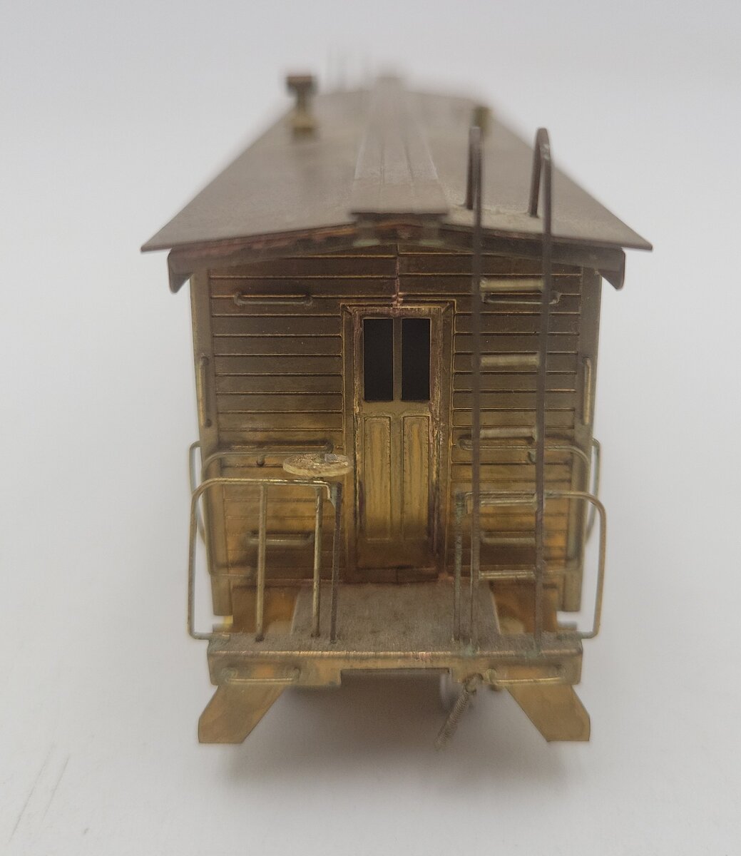 Balboa HO Scale Brass Western Pacific Bay Window Caboose EX/Box