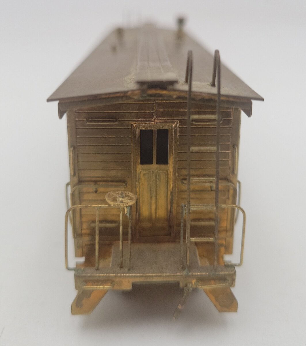 Balboa HO Scale Brass Western Pacific Bay Window Caboose EX/Box