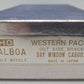 Balboa HO Scale Brass Western Pacific Bay Window Caboose EX/Box