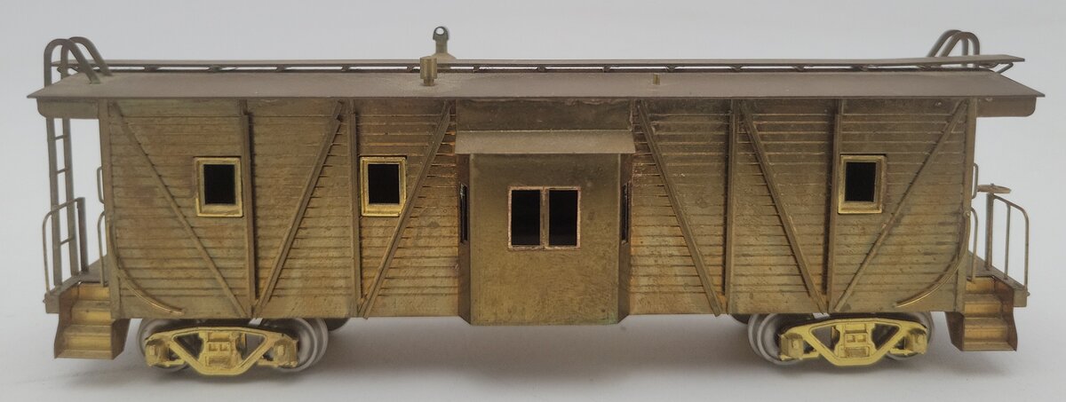 Balboa HO Scale Brass Western Pacific Bay Window Caboose EX/Box