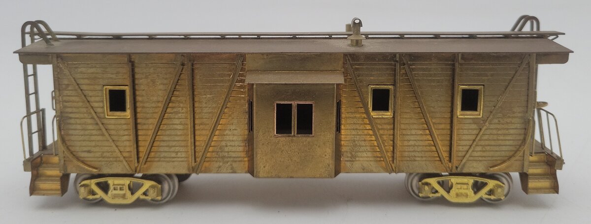 Balboa HO Scale Brass Western Pacific Bay Window Caboose EX/Box