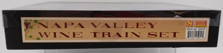 Micro-Trains 99301430 N Scale Napa Valley Wine Diesel  Passenger Train Set NIB