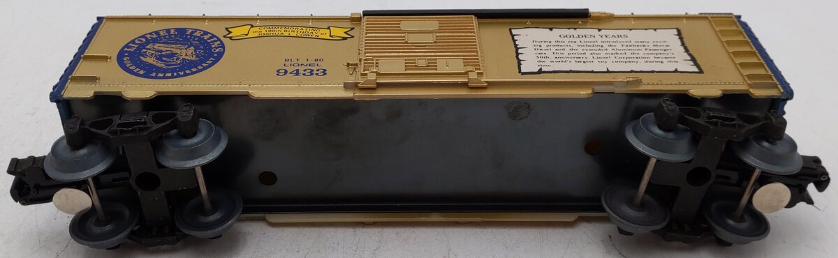 Lionel 6-9433 O Gauge Joshua Lionel Cowen Golden Years Boxcar EX/Box